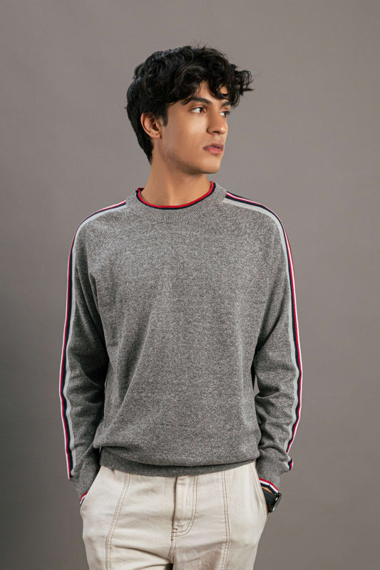 Everyday Stripe Crew Neck Sweater